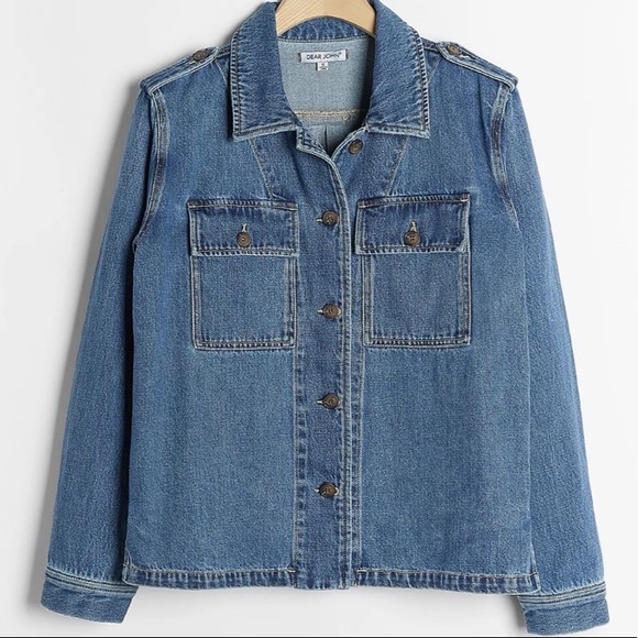 Anthropologie Jackets & Blazers - NWT Anthropologie Tyler Denim Shirt Jacket